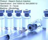 Antigerinnungsmittel der Heparin-Natriumeinspritzungs-2ml/12500 IU 5ml/25000 IU