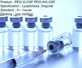 6mg Recombinant Einspritzung Pegfilgrastim des Menschen-PEG-G-CSF KLAMMER-RHG-GFK