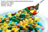 Pentoxifylline tablets 400mg Ändern-Freigabe 400mg Mundmedikationen