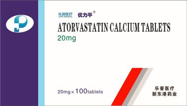 Hypolipidemische Mundmedizin/Atorvastatin-Kalziumtablets 10mg 20mg 10x3 10x10