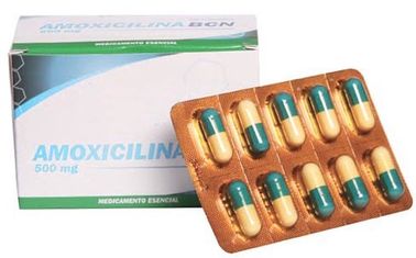 Halbsynthetische antibiotische drogenwiderstehende Bakterien der Amoxicillin-Tablet-500mg