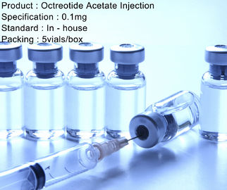 Parenterales 0,1 mg des Octreotid-Azetat-Einspritzungs-Bändchens
