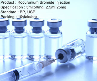 Muskel-Entspannung Rocuronium-Bromid-Einspritzungs-Anhang-Vollnarkose