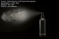 20 ml nasale Salzlösung/der nasale saubere Spray des abschwellenden Mittels und befeuchten