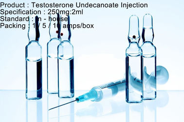 Bändchen-Hormon-Medikations-Testosteron Undecanoate-Einspritzung