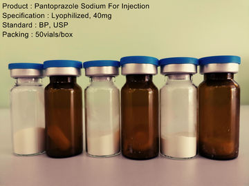 Lyophilisierte Pulver-Einspritzung/Pantoprazole-Natrium für sauren Antiantirückfluß der Einspritzungs-40mg