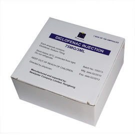 Parenterales Analgetikum 75mg/3ml des Diclofenac-Natriumeinspritzungs-Bändchens entzündungshemmend