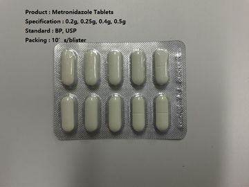 Metronidazole-Tablets 0.2g, 0.25g, 0.4g, Mundmedikationen 0.5g