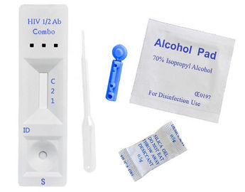ISO bescheinigen Blutprobe 2 NCU/Ml der Hiv-Test-Ausrüstungs-/Hiv-Rapid-Versuchseinrichtungen