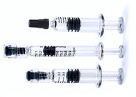 Kundenspezifisches Skala-Dosierungs-Maß-Glasinjektor Logo Print-Einspritzungsdurchbohreninstrument Chinas 1ml mit Luer-Verschluss