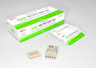 IVD medizinischer pathologischer multi Urin-schnelle Test-Bad-Karte des Analyse-Ausrüstungs-Diagnosedrogen-Test-5