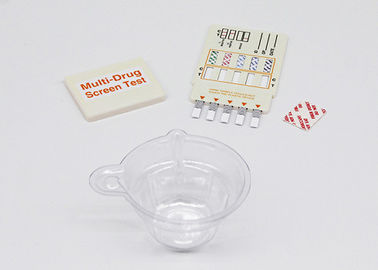 IVD medizinischer pathologischer multi Urin-schnelle Test-Bad-Karte des Analyse-Ausrüstungs-Diagnosedrogen-Test-5