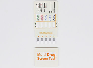 IVD medizinischer pathologischer multi Urin-schnelle Test-Bad-Karte des Analyse-Ausrüstungs-Diagnosedrogen-Test-5