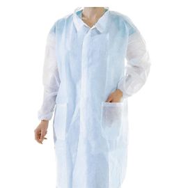 LABORKITTEL SMSs/pp. Wegwerfnicht gesponnenes Kniffed-Stulpen-chirurgisches Kleid für Klinik