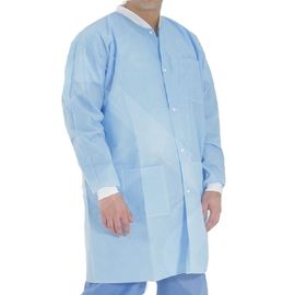LABORKITTEL SMSs/pp. Wegwerfnicht gesponnenes Kniffed-Stulpen-chirurgisches Kleid für Klinik