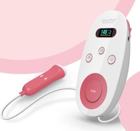Rosa Schwangerschaftstest-Ausrüstungs-/Baby-Herzschlag-Monitor-Tasche fötaler Doppler