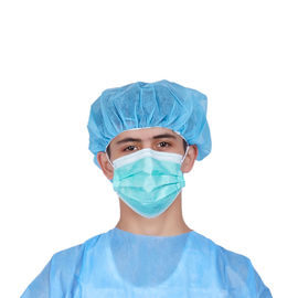 Breathable medizinische Gesichtsmaske-nicht gesponnene chirurgische Kleiderkappen umweltfreundlich