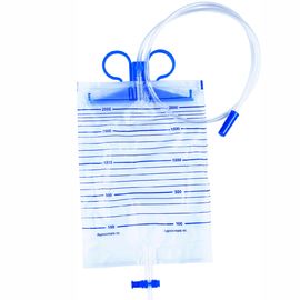 Medizinischer Grad-PVCs erwachsene Kapazität der Urinabgabe-Taschen-2000ml nicht giftig